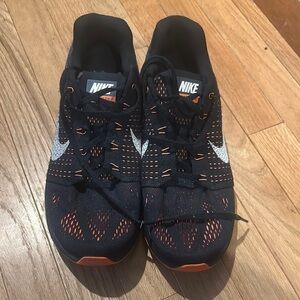 Nike Black and Orange Athletic Shoes